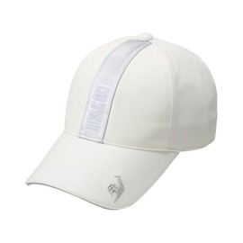 Cox Sportif LG5SCP05M Men's Cap, Antibacterial, Odor Resistant, Sweat Absorbent, Quick Drying, Metallic, Stylish, Golf, WH00 (white), Free size