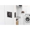 Kwikset 334SQT-15 Passage Pocket Door Locks, Satin Nickel