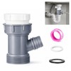 Kitchen Sink Drains Pipe Adapter Dishwasher Drain Hose Adapter Universal