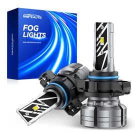 Marsauto 5202 LED Fog Light Bulbs, 12,000LM 700% Brightness, 5202 LED Bulb Fog Lights, 6500K Cool White Non-Polarity, For Fog Lights LED and DRL Use（Pack of 2）