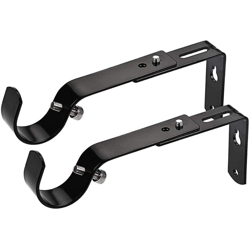 Curtain Rod Bracket Set of 3 for 7/8 or 1