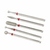 5 Type Nail Art Manicure Drill Bits Nail Drill Bits
