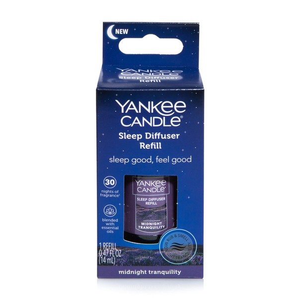 Yankee Candle Oil, Sleep Diffuser Refill, Blue, 4 Fl Oz