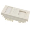 CAT6 Low Profile RJ45 Module Keystone with Name Plate in