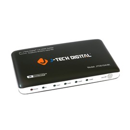 J-Tech Digital HDMI Splitter 1X4 4K@30Hz Most Advanced 4 Ports HDMI Powered Splitter Support Ultra HD 3840 A 2160 Resolution and 3D
