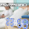 DollaTek 3D Alarm Clock LED Date Display Digital Temperature Snooze