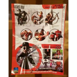 Puppet Master Insert Poster From Series One Toys NEW
