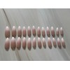 Fast Nails Press On Nails- 24 Pieces Nude Pink Ombre