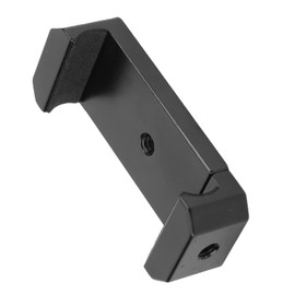 Universal All Metal Mobile Phone Clamp Cell Phone Holder with 1/4 inch Screw Holes Tr Mount Adapter Adjustable Width Photography and Live for Shooting Bracket Freely Clip