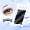 ACTROL YY Eyelashes Extension Lashes Black D Curl 0.05mm 8-12mm