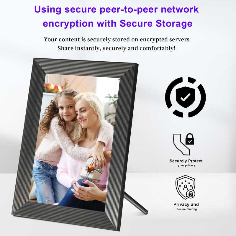 Golony WiFi Digital Photo Frame, 10.1 Inch Digital Photo Frame,
