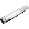 Deflecto DP244 LAM229 Aluminum Pipe, 4 in. x 24 in,