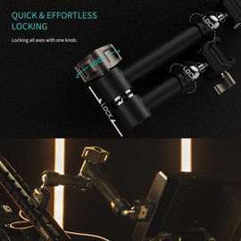 Tilta 10 Inch Pro Articulated Arm with Strong Payload and Quick Lock - Black TA-PAA2-B