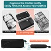 Compression Packing Cubes for Backpack, 8 PCS Suitcase Organiser Bags