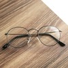 Pro Acme Classic Round Metal Clear Lens Glasses Frame Unisex