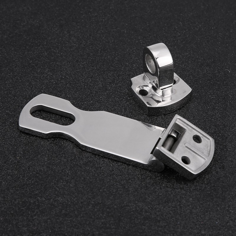 Boat Stainless Steel Locker Latch Clamp Anti Rattle Marine Hatch