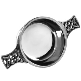 English Pewter Company Celtic Pewter Scottish Quaich Bowl Loving Cup Small [PQ501]