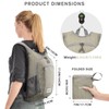 G4Free 10/15L Small Rucksack Foldable Backpack Lightweight Packable Daypack Travel
