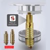 2 x Pop Up Click Clack Brass Bath Drain Spring