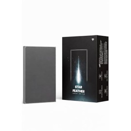 MOES Zigbee - Interruptor inteligente táctil ZigBee Star Feather 2026, se requiere cable neutro, color gris. (1 Boton)