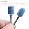 100 Pieces Whetstone Bit Set with 3mm Shank and 4mm