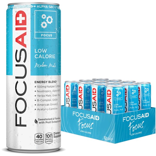 LIFEAID Energy Blend, Contains Nootropics, Natural Caffeine, Focusaid, 12 Fl Oz (Pack of 12), 144 Fl Oz