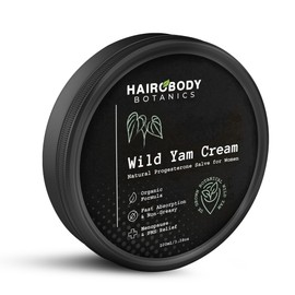 HAIROBODY Botanics Wild Yam Cream 100ml – Natural Progesterone Cream for Hormone Balance