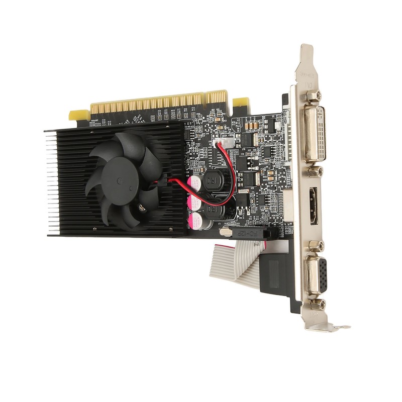 GT610 2G DDR3 64bit Graphics Card with Cooling Fan Support