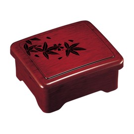 una 重 Box una 重 Well, una 重 For Double Doyo Ushino Nikkotsuki Bowl Weight Goto Coating maple-tree Vermillion 2 – 821 – 11
