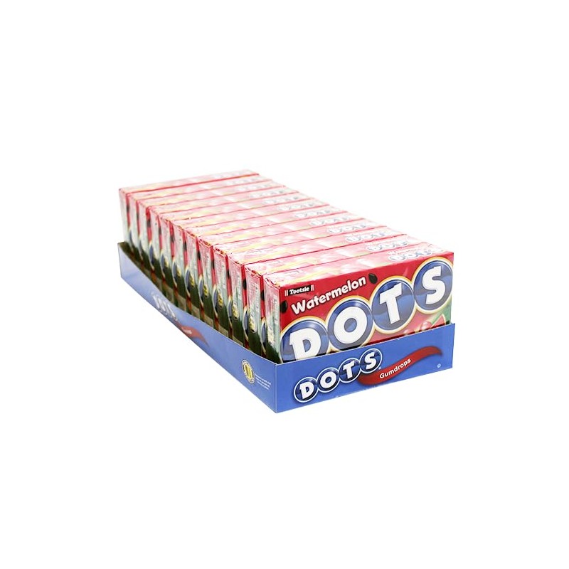 Dots Limited Edition Watermelon 6.5 oz. Theater Box -Case of