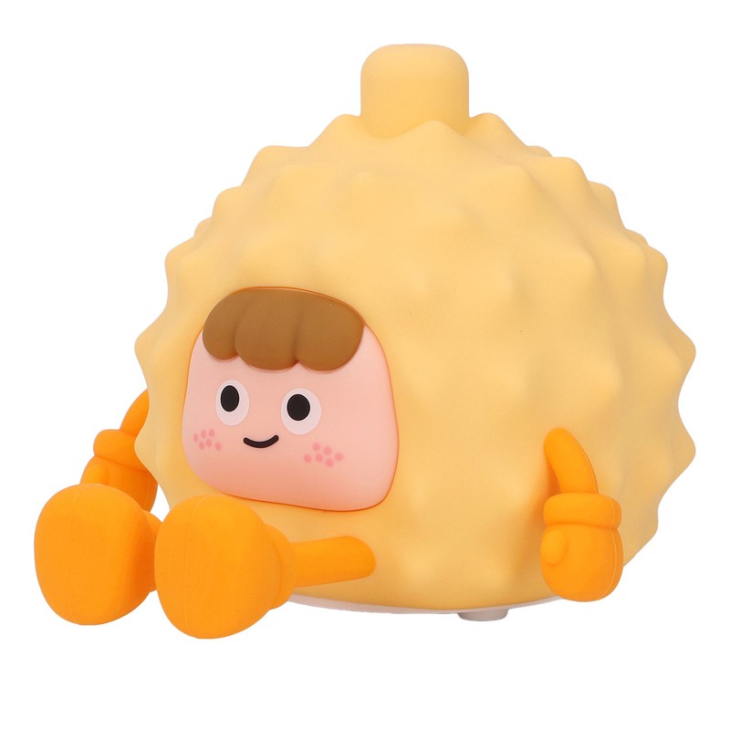 Durian Night Light Silicone Soft Light Rechargeable Cute Tap Control