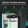 VIVOSUN M4 4" 195CFM Inline Duct Ventilation Fan 2800RPM Adjustable