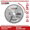 TCT18540T20B TCT Circular Saw Blade 185mm x 40T x 20mm