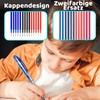 30 x Replacement Refills, Colourful Set, Erasable Refills, Compatible with