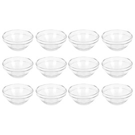 12 cuencos para mezclar mascarillas faciales, suministros de spa, cosméticos transparentes, herramienta de belleza para el hogar, spa, cuidado de la piel