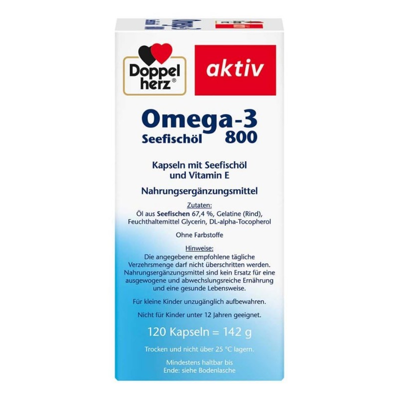 Doppelherz Omega3 800seef Pack of 120