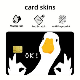 4-Pack Credit & Debit Card Stickers – Waterproof Matte Card Skins & Covers for Credit, Debit, ATM & Transit Cards – Chip & Full Cover Options – Universal Fit Card Decals(N)