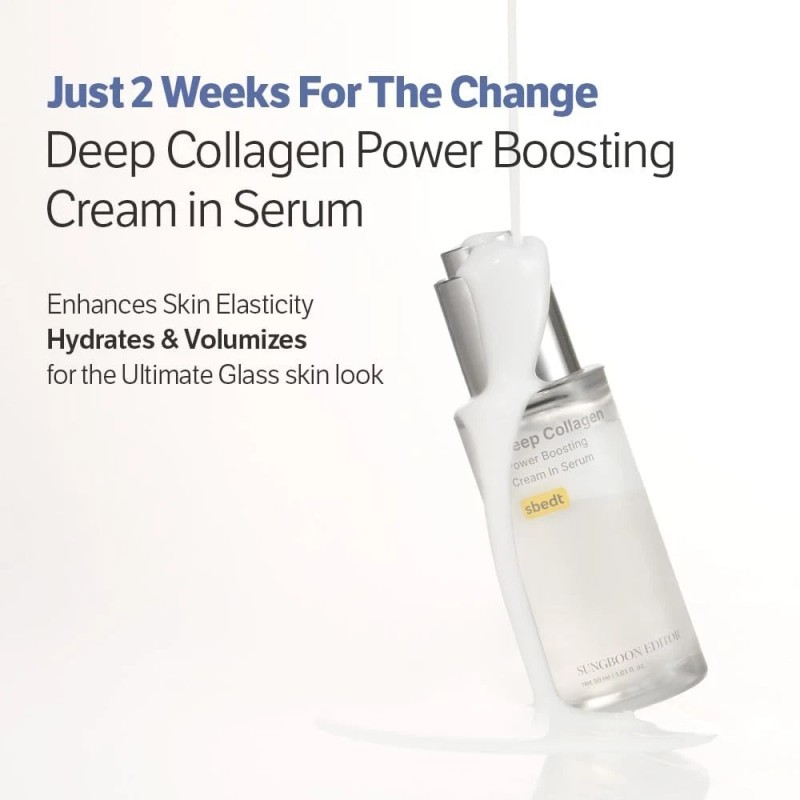 SUNGBOON EDITOR Deep Collagen Anti-Wrinkle Cream In Serum FREE SHIPPING