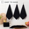 SUNCHSEN Kitchen Towels, 6Pcs Weave Ultra Soft Absorbent Dish Towels