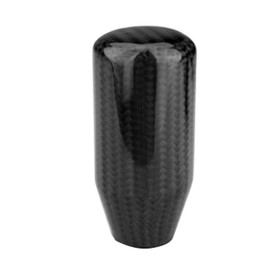 Sakali Universal Carbon Fiber Manual or Automatic Car Gear Shift Knob Shifter Lever Black