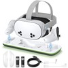 BSROBOTIC Charging Dock Compatible with Meta Quest 3/3S, Magnetic Charging