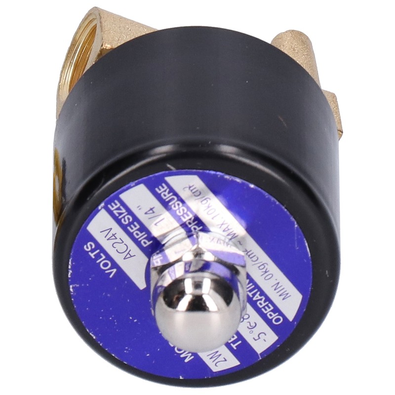 Electric Solenoid Valve Small Normally Closed for Water Air Diesel