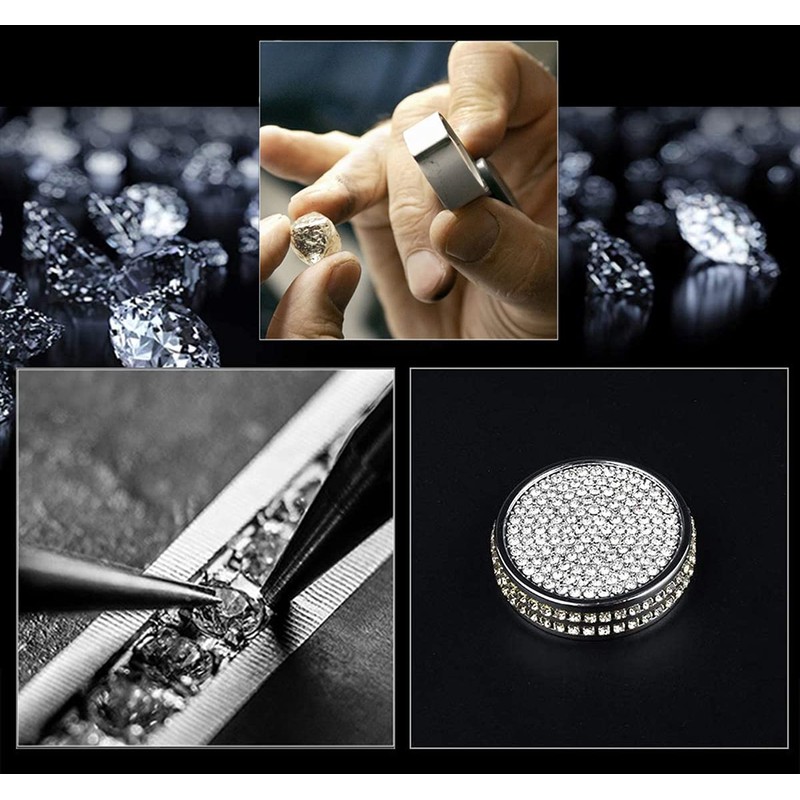 Driving Mode Select Switch Knob Covers Crystal Decals Stickers Compatible