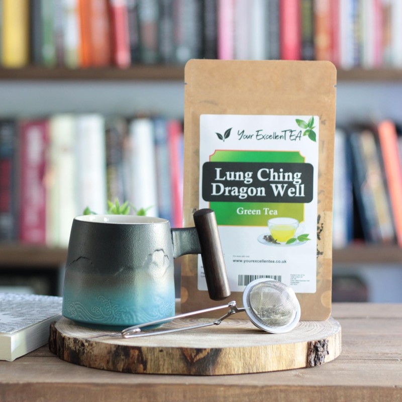 Lung Ching Tea Imperial Dragon Well (Long Jing) Premium Chinese