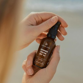 JUNGLÜCK Sun Cream SPF 50 | Creamy Sun Protection for the Face with Mineral UV Filters