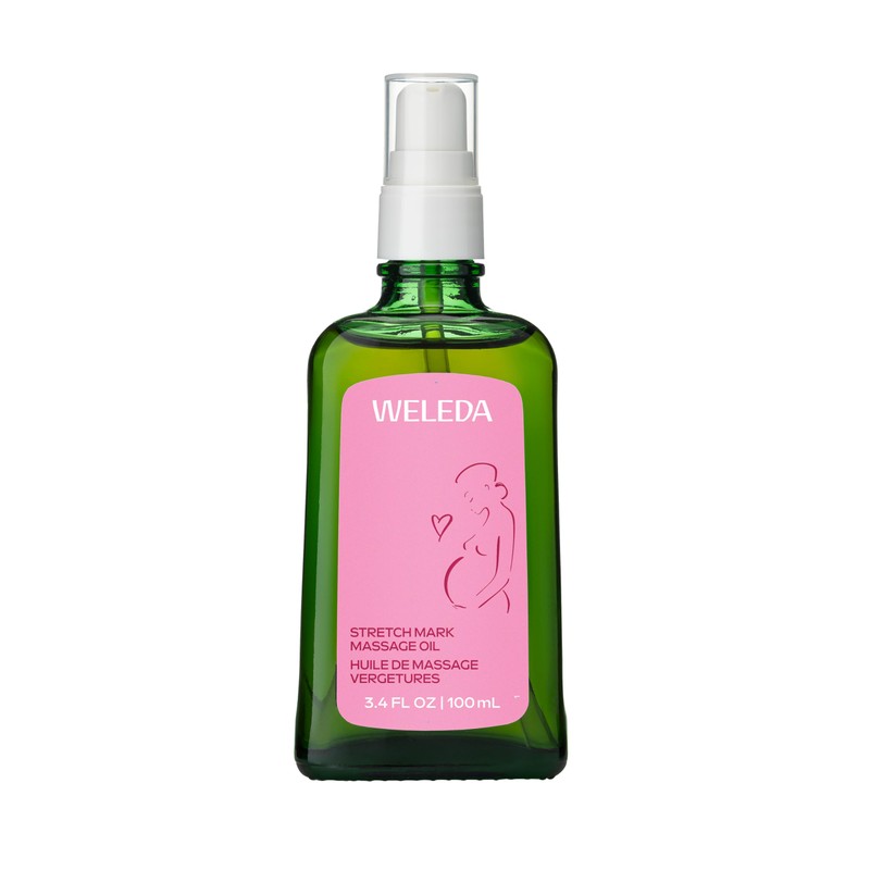 Weleda Stretch Mark Massage Oil, Aceite Corporal para el Embarazo