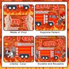 Sursurprise Fire Engine 3rd Birthday Decorations for Boy, Sound the
