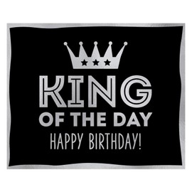 Depesche 10871-020 Wish Fulfiller Sound Box for Giving Money and Vouchers with Melody and Money Letter Approx. 11.2 x 9.5 x 3.5 cm Black / Silver