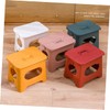 MERRYHAPY Pure Folding Stool Small Stool Fold Stool Lightweight Compact