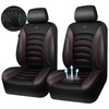 CAR PASS Comfortable 3D Foam Mesh Leather Car Seat Covers